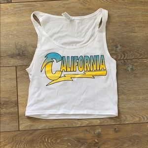 California crop top
